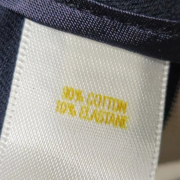 Kate Spade Double Breasted Jacket Pleats Bow in Back Blue and White Stripes Belt - Picture 6 of 6